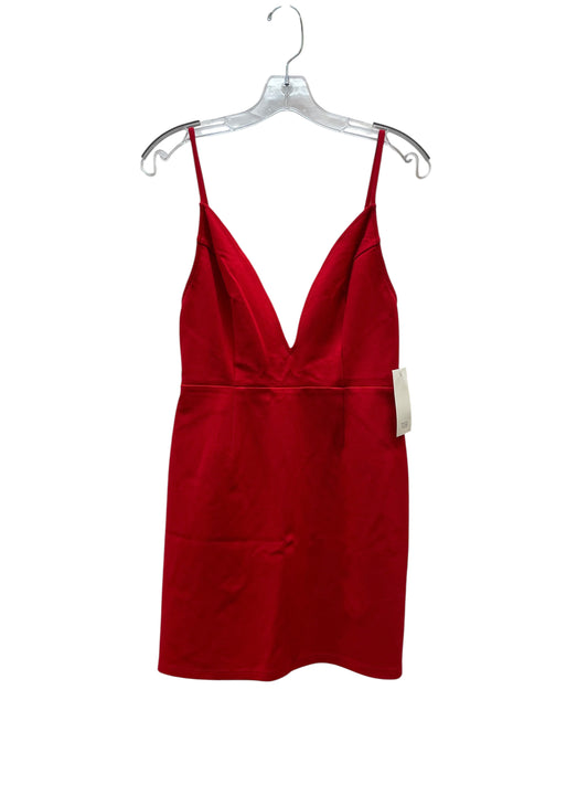 Dress Party Short By Tobi In Red, Size:M