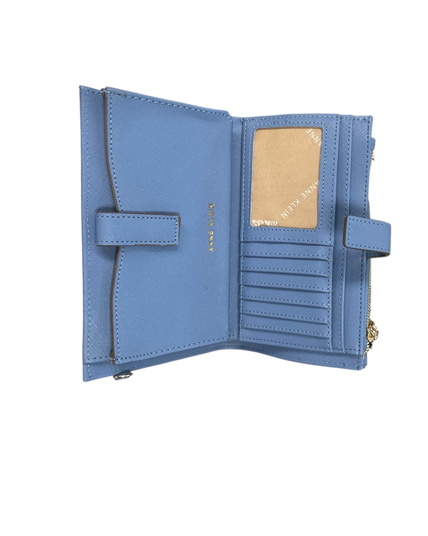 Wallet By Anne Klein In Blue, Size:Medium
