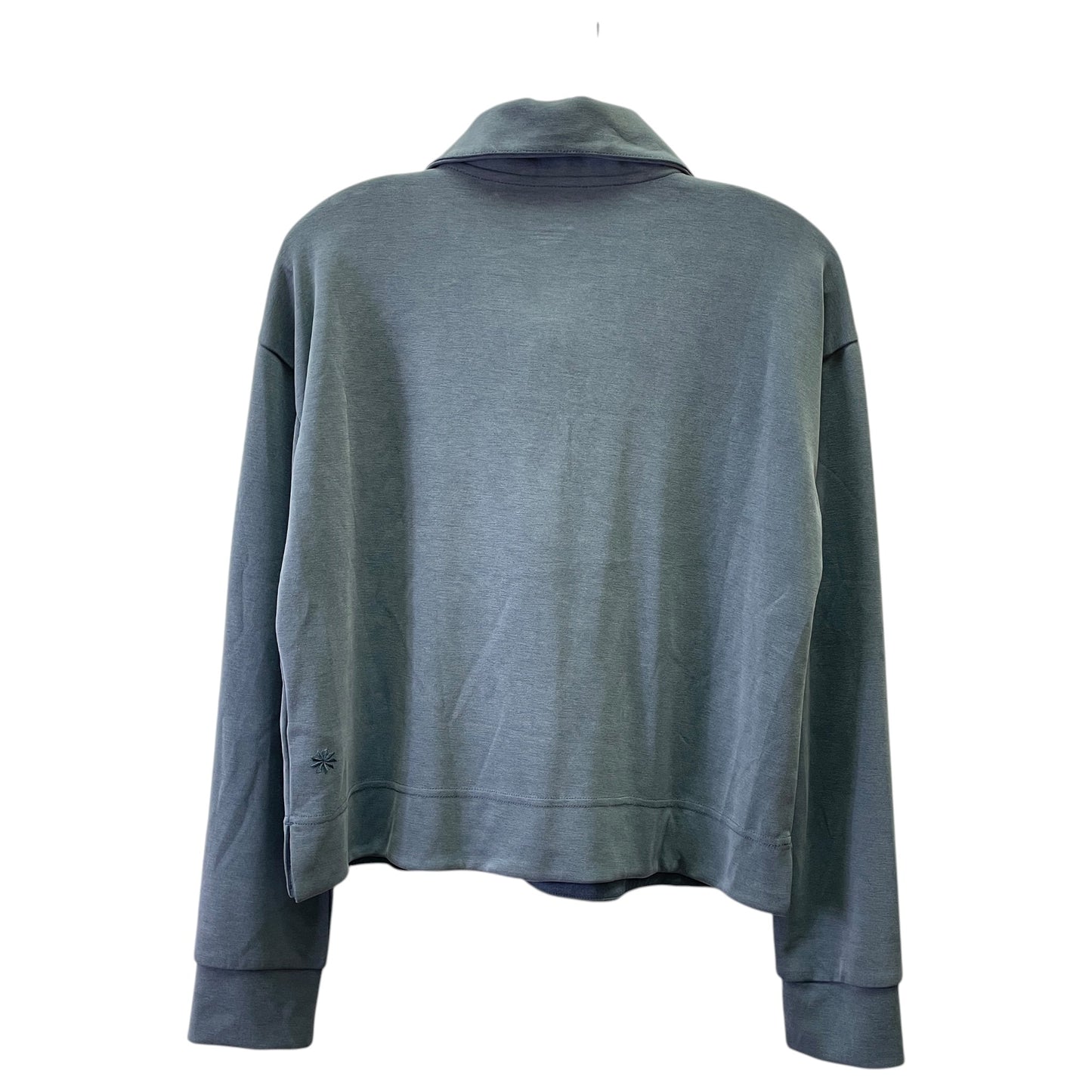 Athletic Top Ls Collar By Athleta In Grey, Size:S