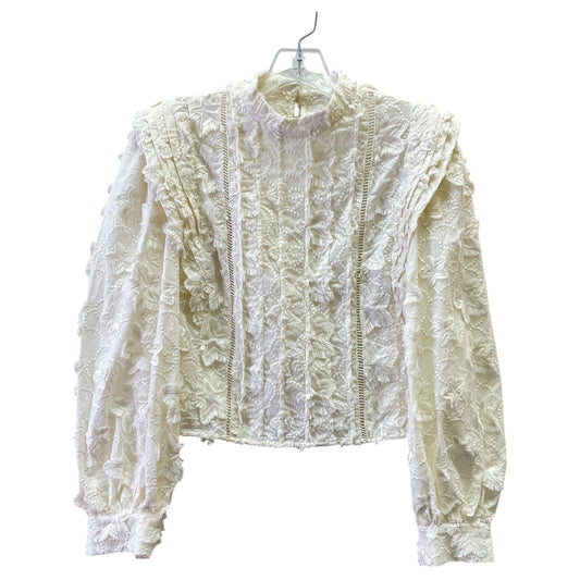 Top Ls By Farm Rio In Ivory, Size:Xs