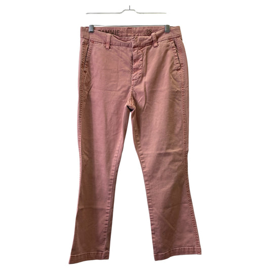 Jeans Straight By J. Crew In Pink Denim, Size:6