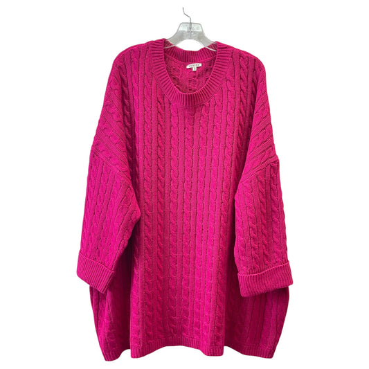 SWEATER by JODIFL in PINK, Size:3X