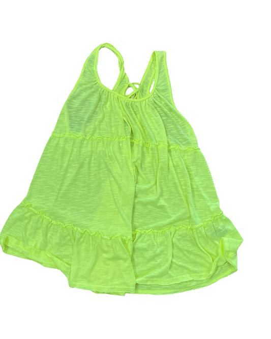 Top Sleeveless By Pol In Green, Size:L