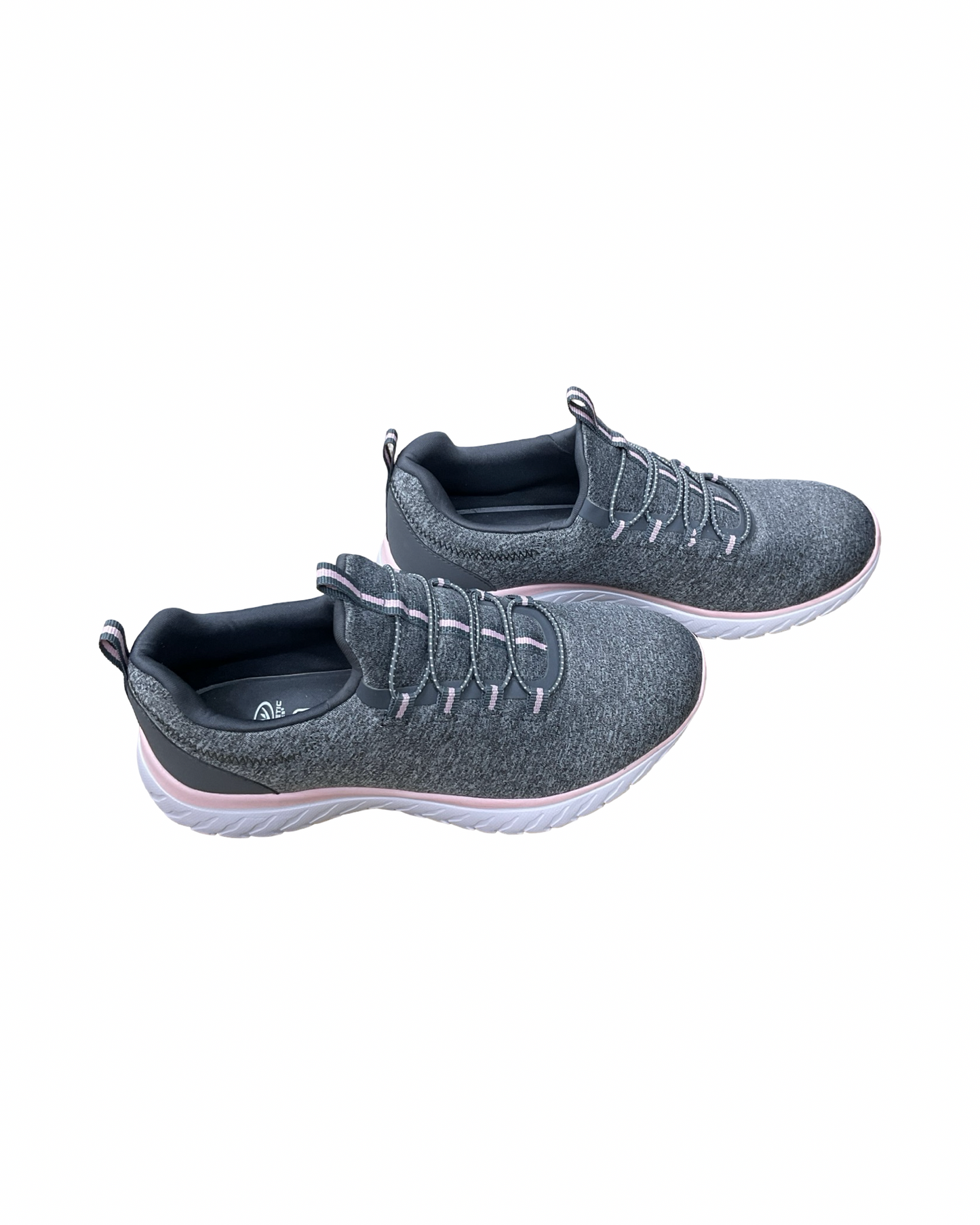 Shoes Athletic By Athletic Works In Grey & Pink, Size:7