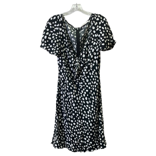 Dress Casual Short By Loft In Black & White, Size:M