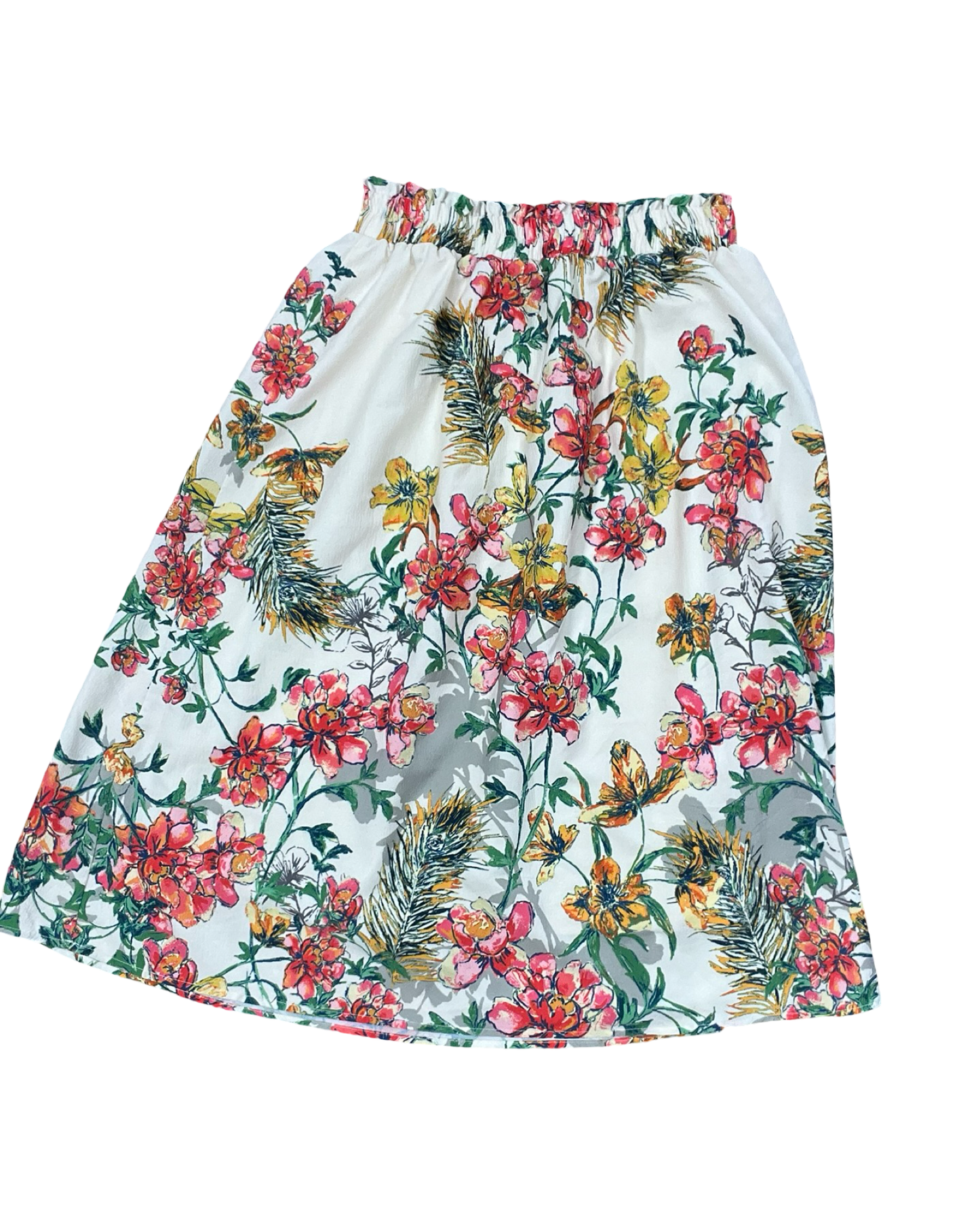 Skirt Midi By Roolee In Floral Print, Size:S