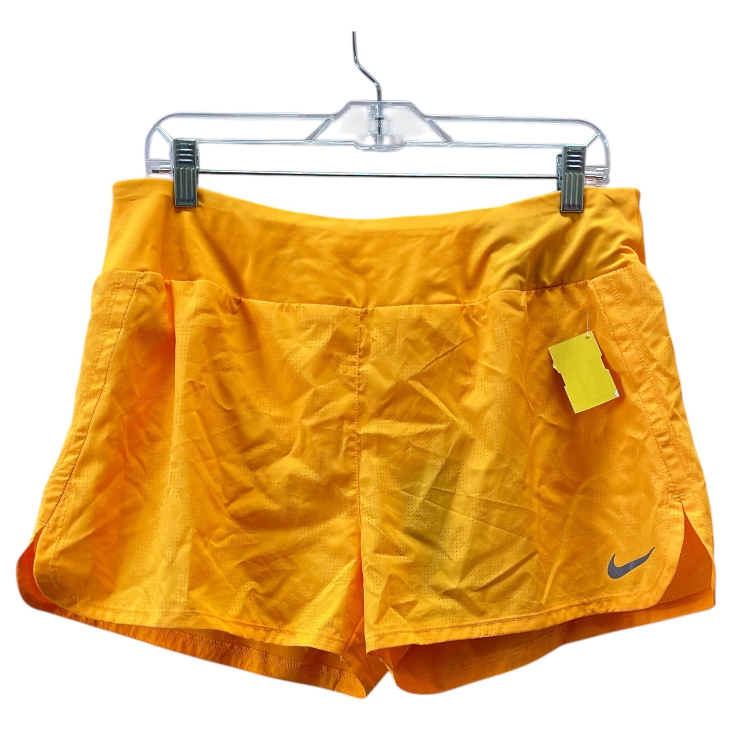 Athletic Shorts By Nike Apparel In Yellow, Size:Xl