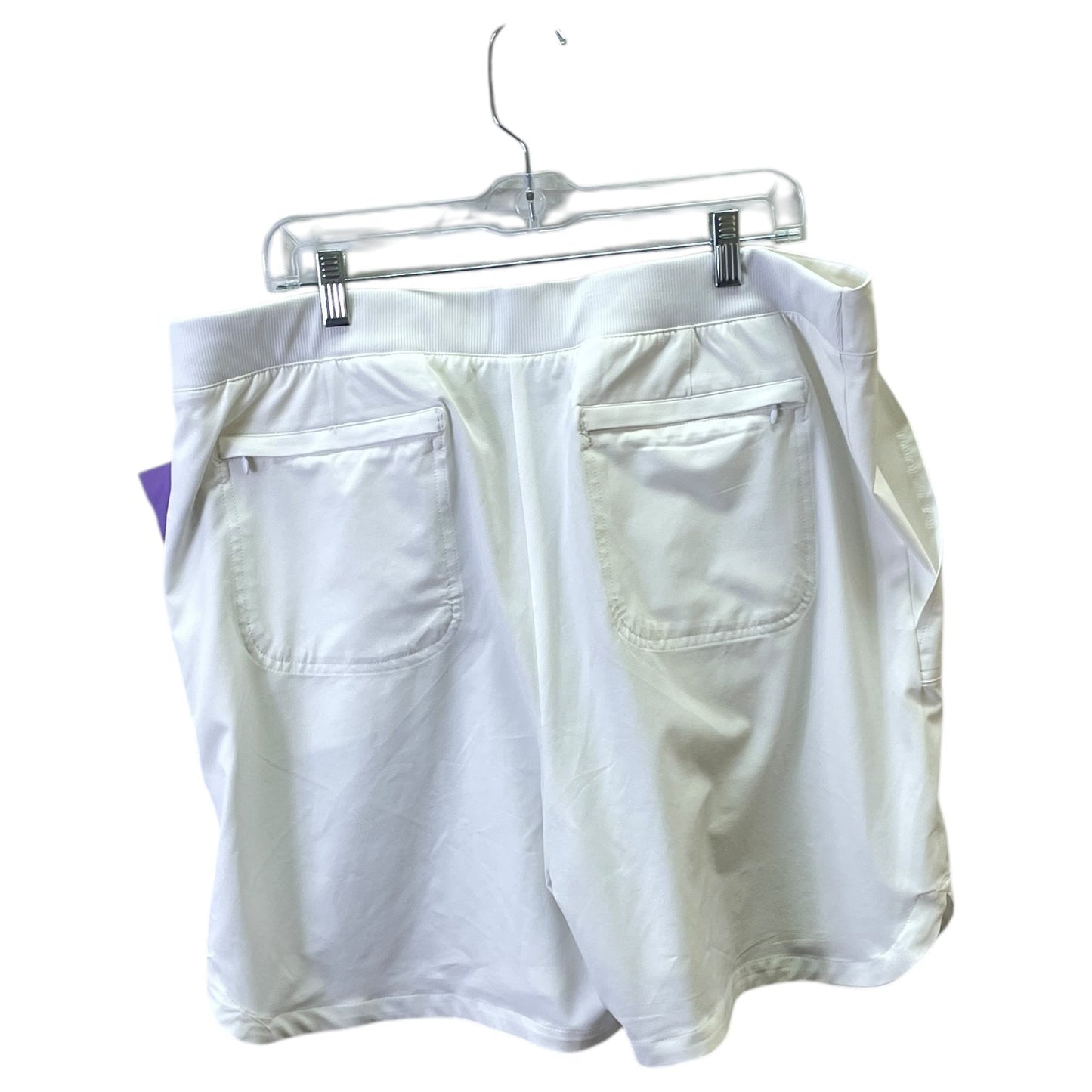 Shorts By Chicos In White, Size:16