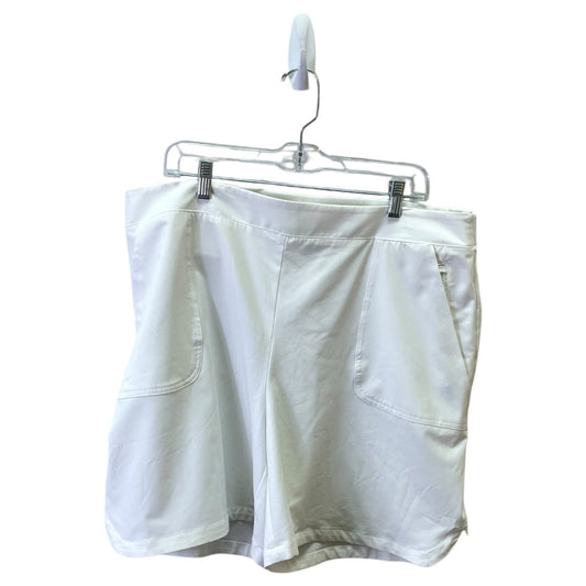 Shorts By Chicos In White, Size:16