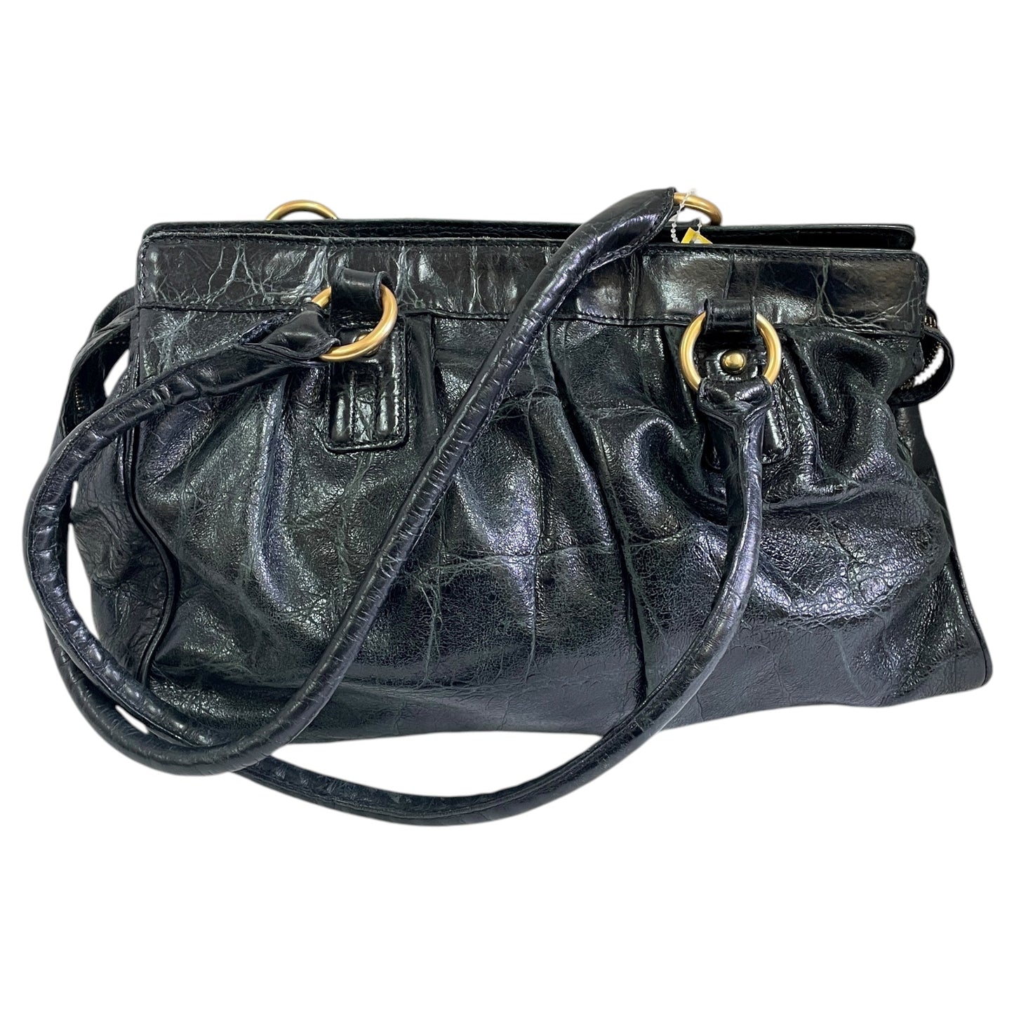 Handbag Designer By Brahmin In Black, Size:Large