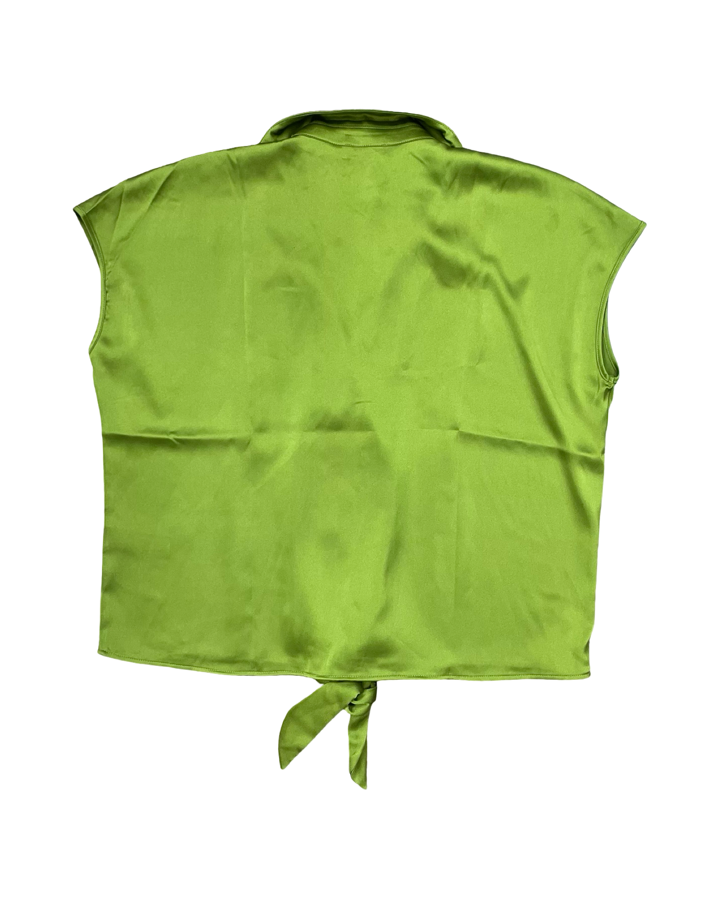 Top Sleeveless By Rachel Zoe In Green, Size:L