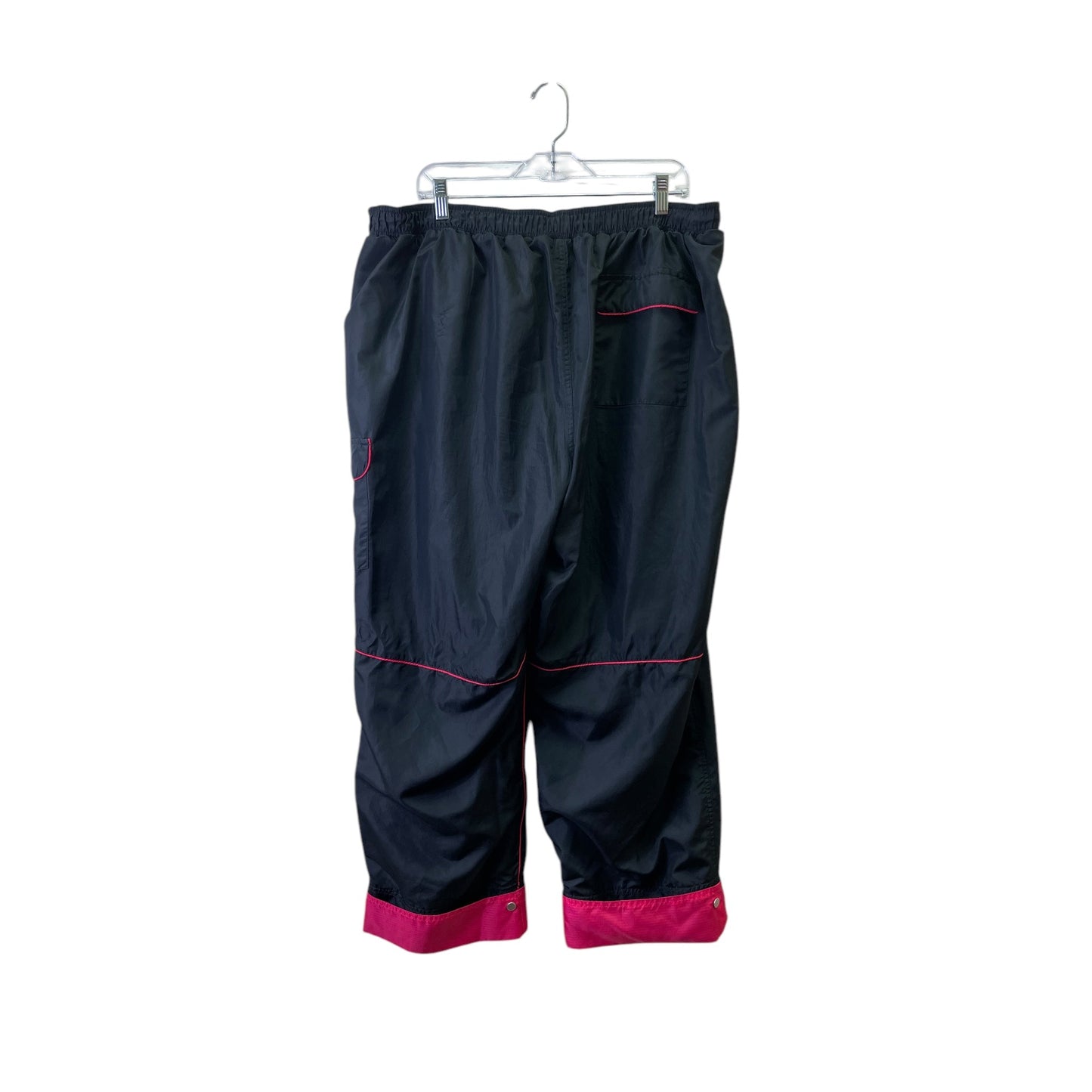 Pants Cargo & Utility By Avenue In Black & Pink, Size:18