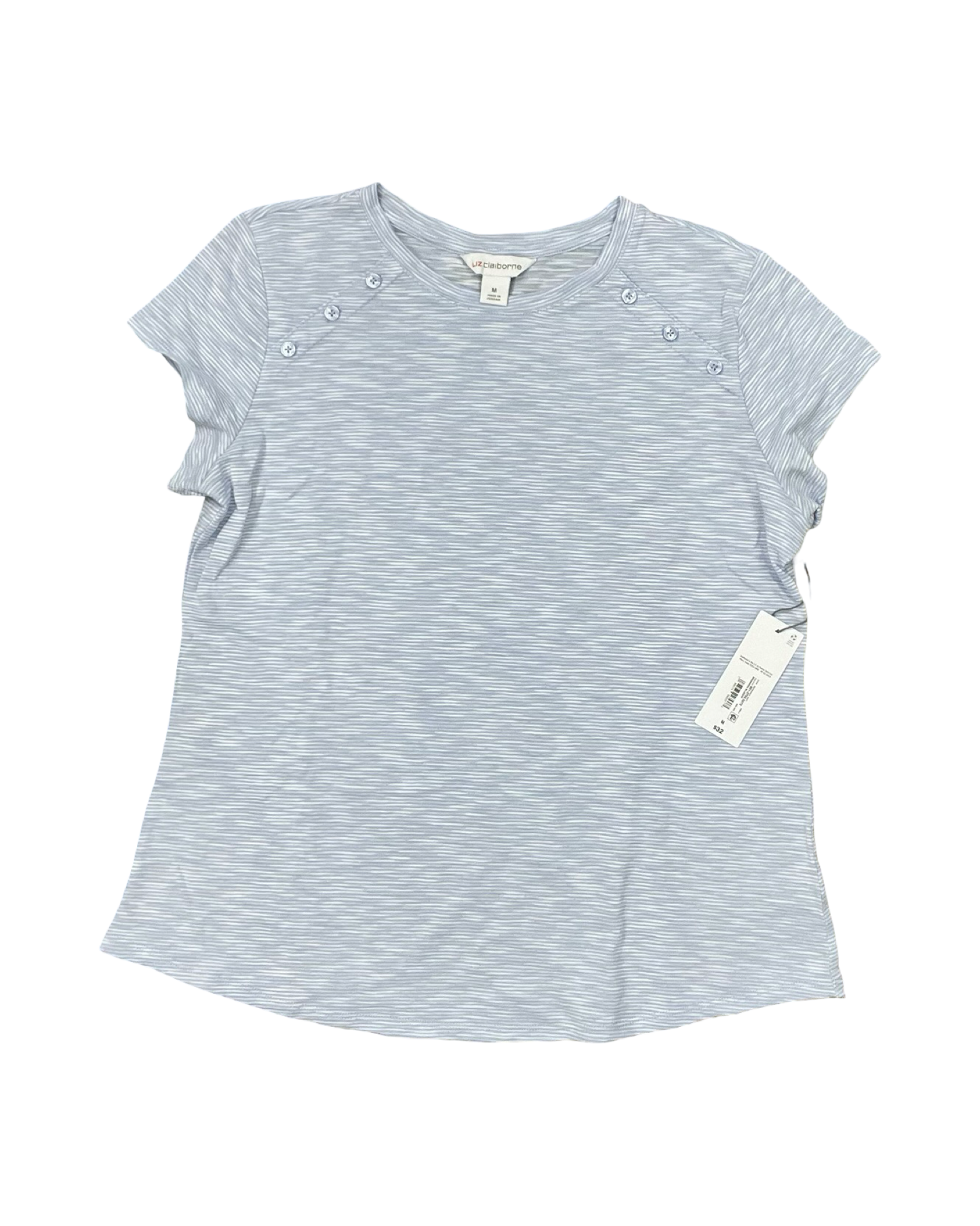 Top Ss By Liz Claiborne In Blue, Size:M
