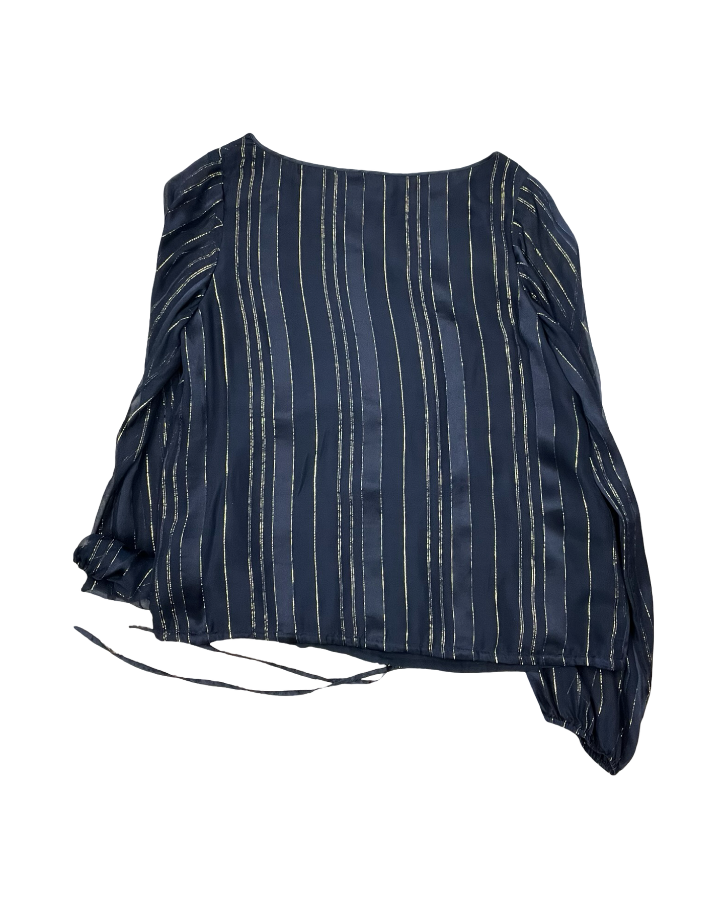 Top Ls By Rachel Zoe In Black & Gold, Size:L