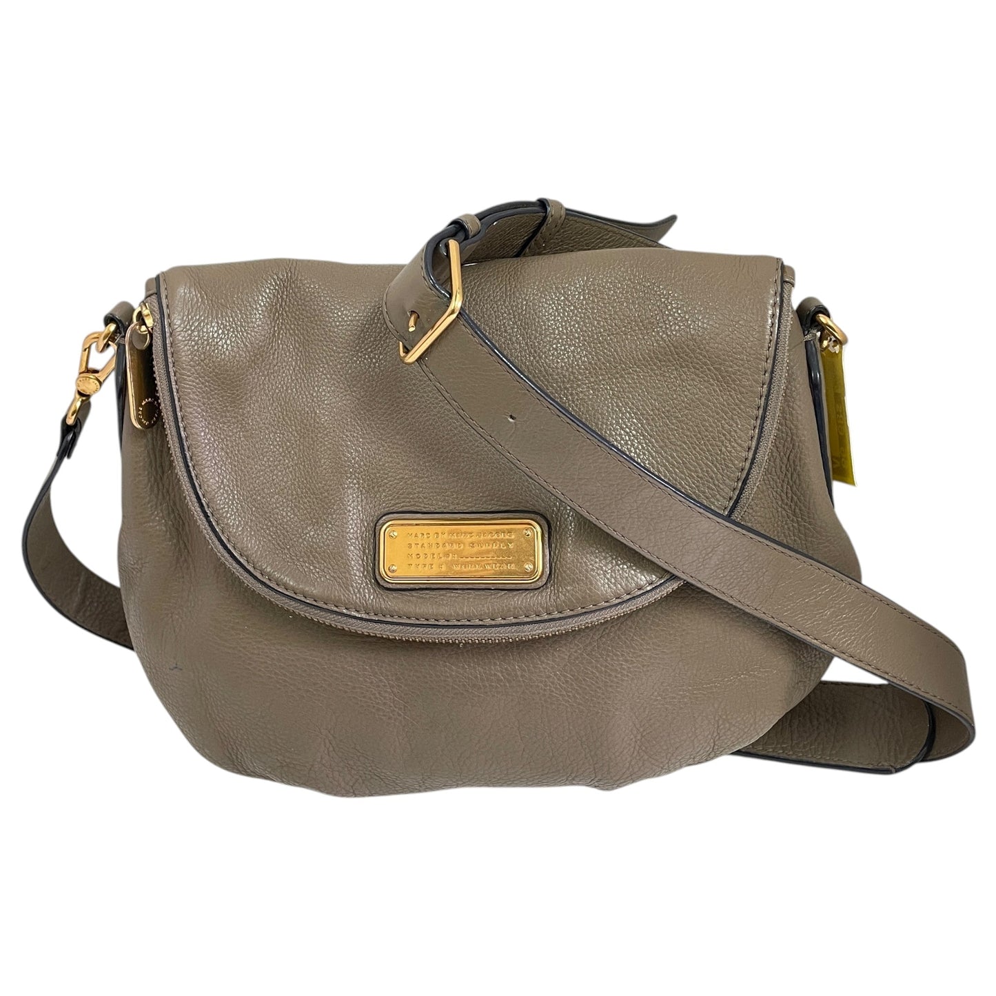 Crossbody Designer By Marc By Marc Jacobs In Tan, Size:Medium