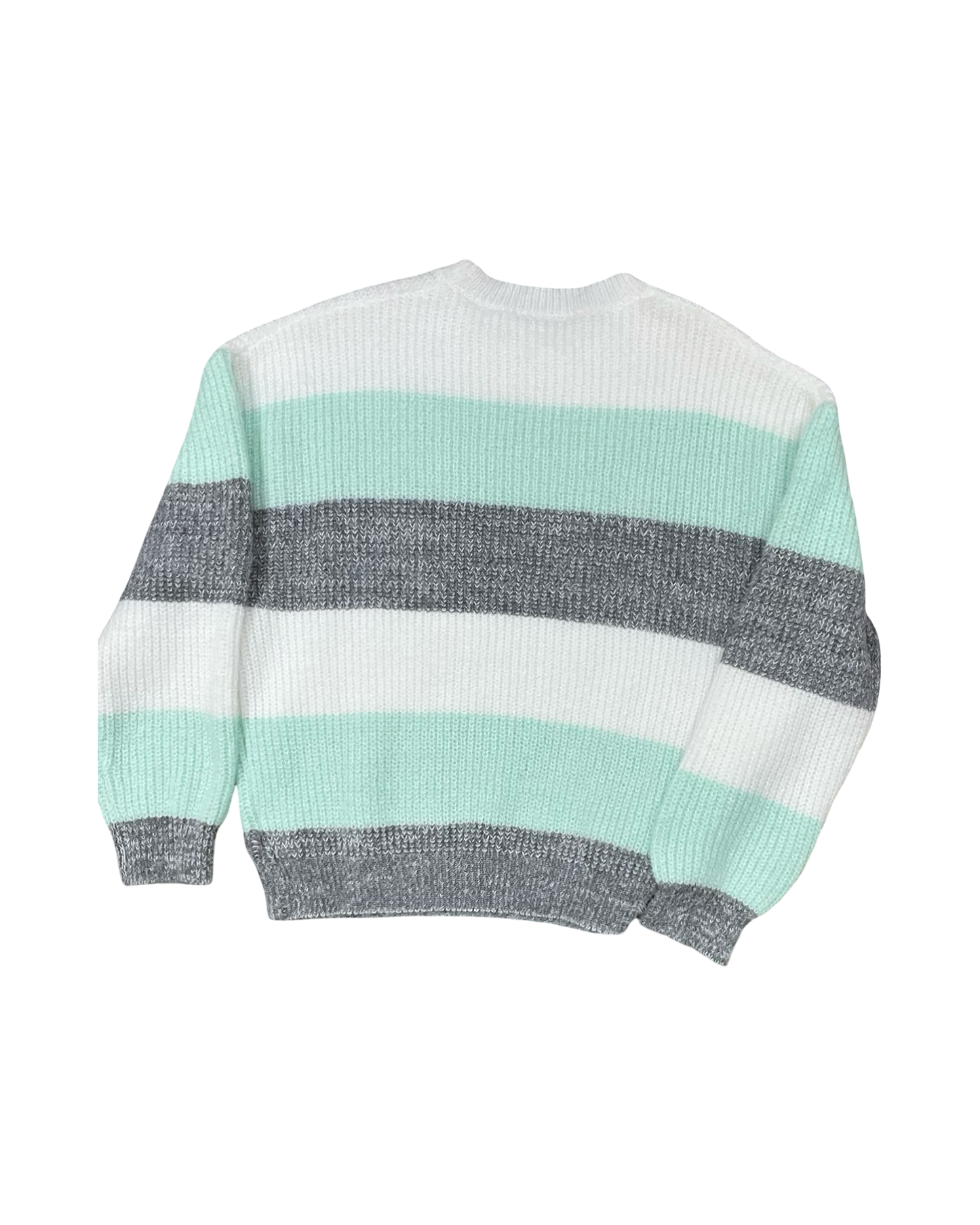 Sweater By Sherpani In Green & Grey, Size:S
