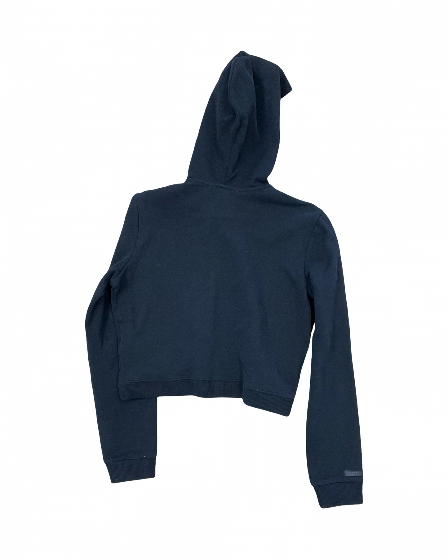 Athletic Sweatshirt Hoodie By Lauren By Ralph Lauren In Black, Size:M