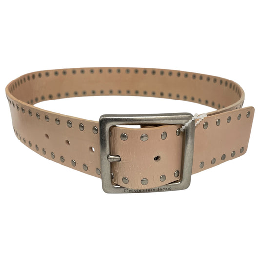 Belt By Calvin Klein In Cream