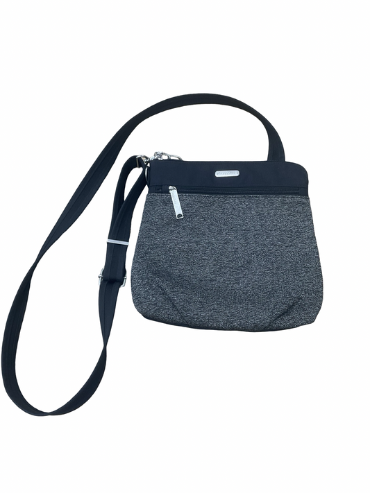 Crossbody By Baggallini In Black & Grey, Size:Medium