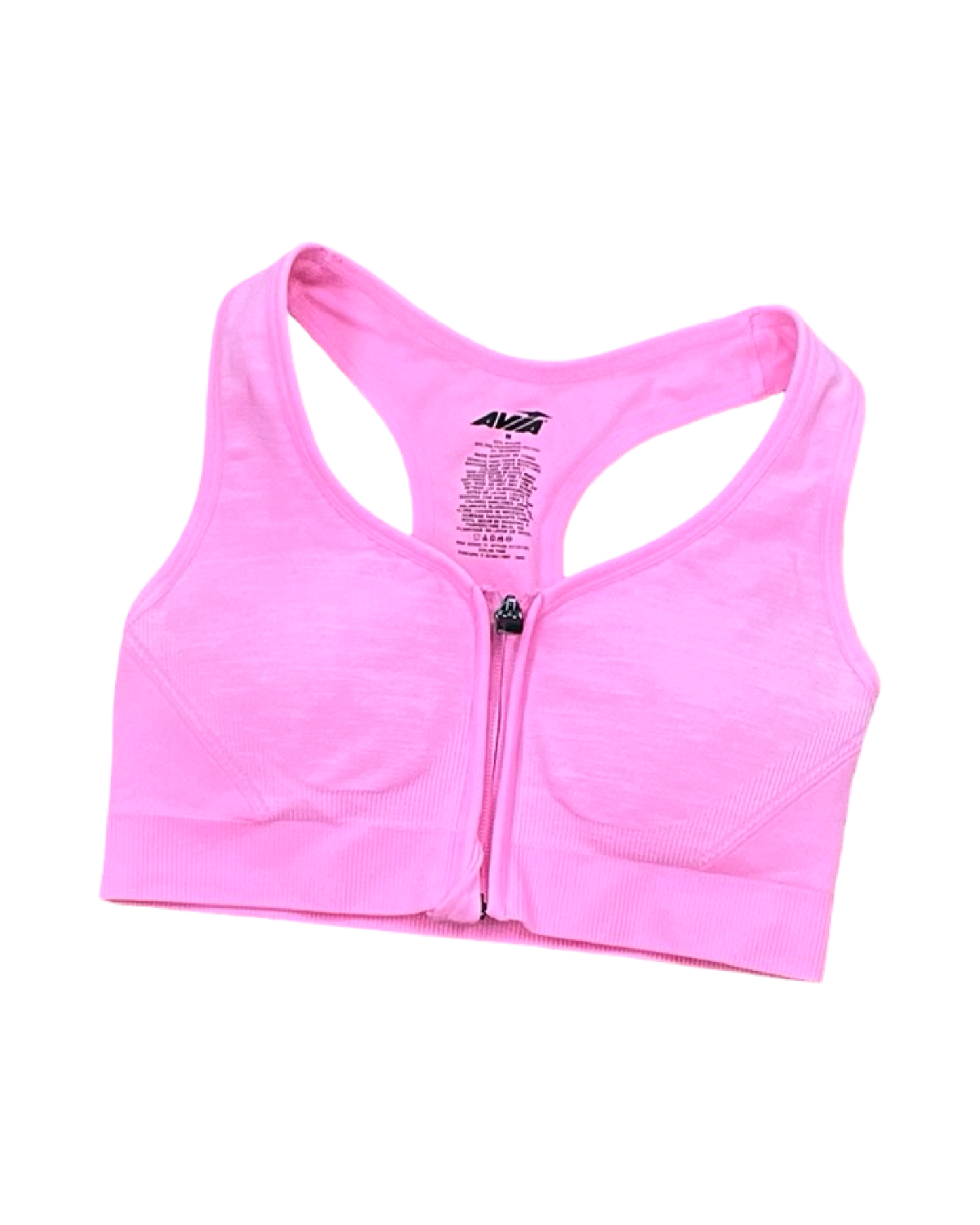 Athletic Bra By Avia In Pink, Size:M