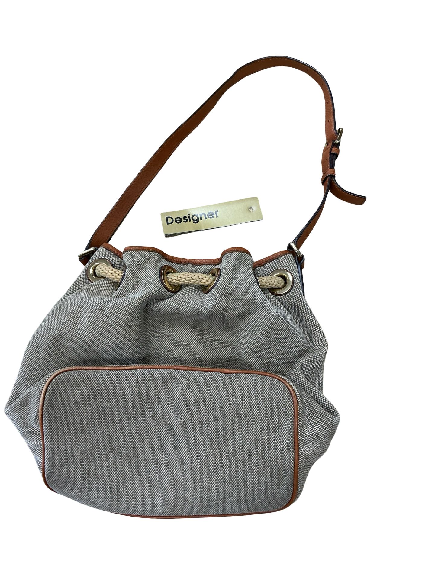 Crossbody Designer By Michael Kors In Brown & Tan, Size:Medium