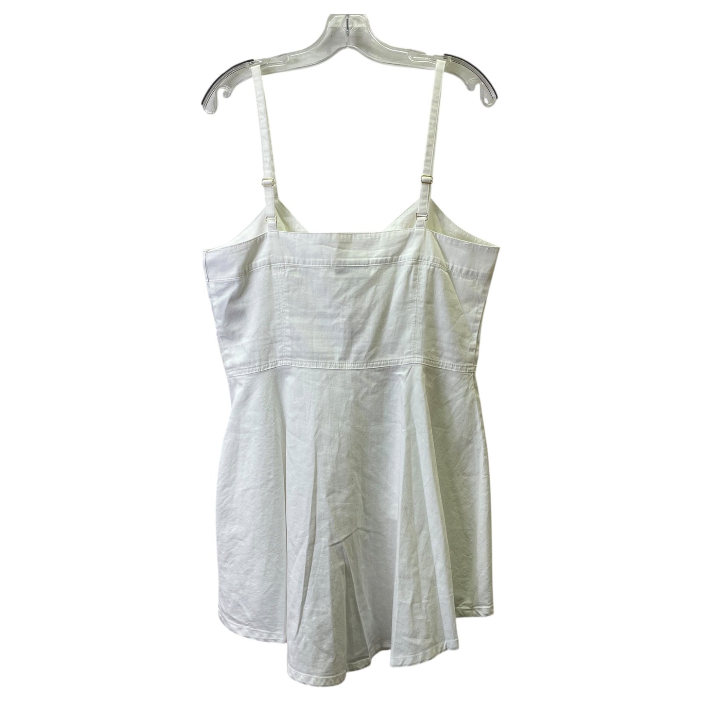 Top Sleeveless By Thalia Sodi In White, Size:L