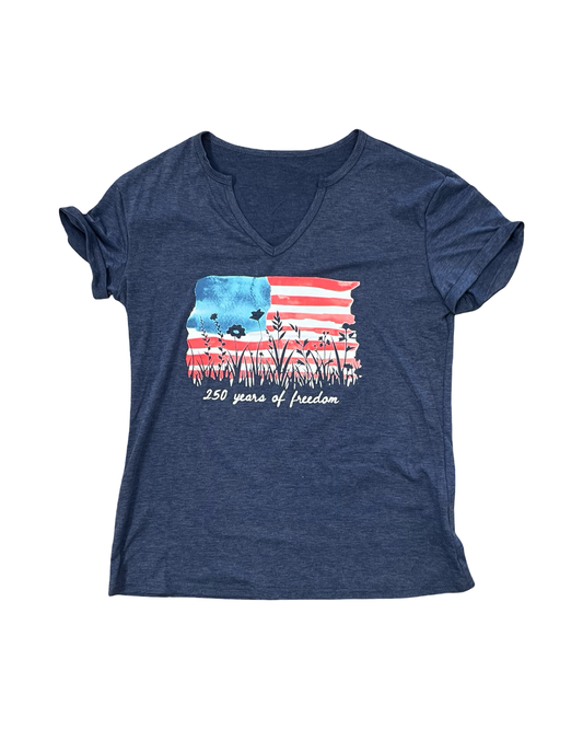 Top Ss By Clothes Mentor In Blue, Size:L