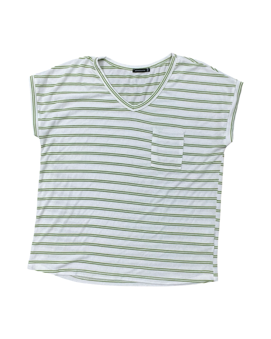 Top Ss By Staccato In Green & White, Size:Xl