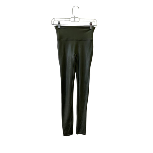 Athletic Leggings By Spanx In Green, Size:S