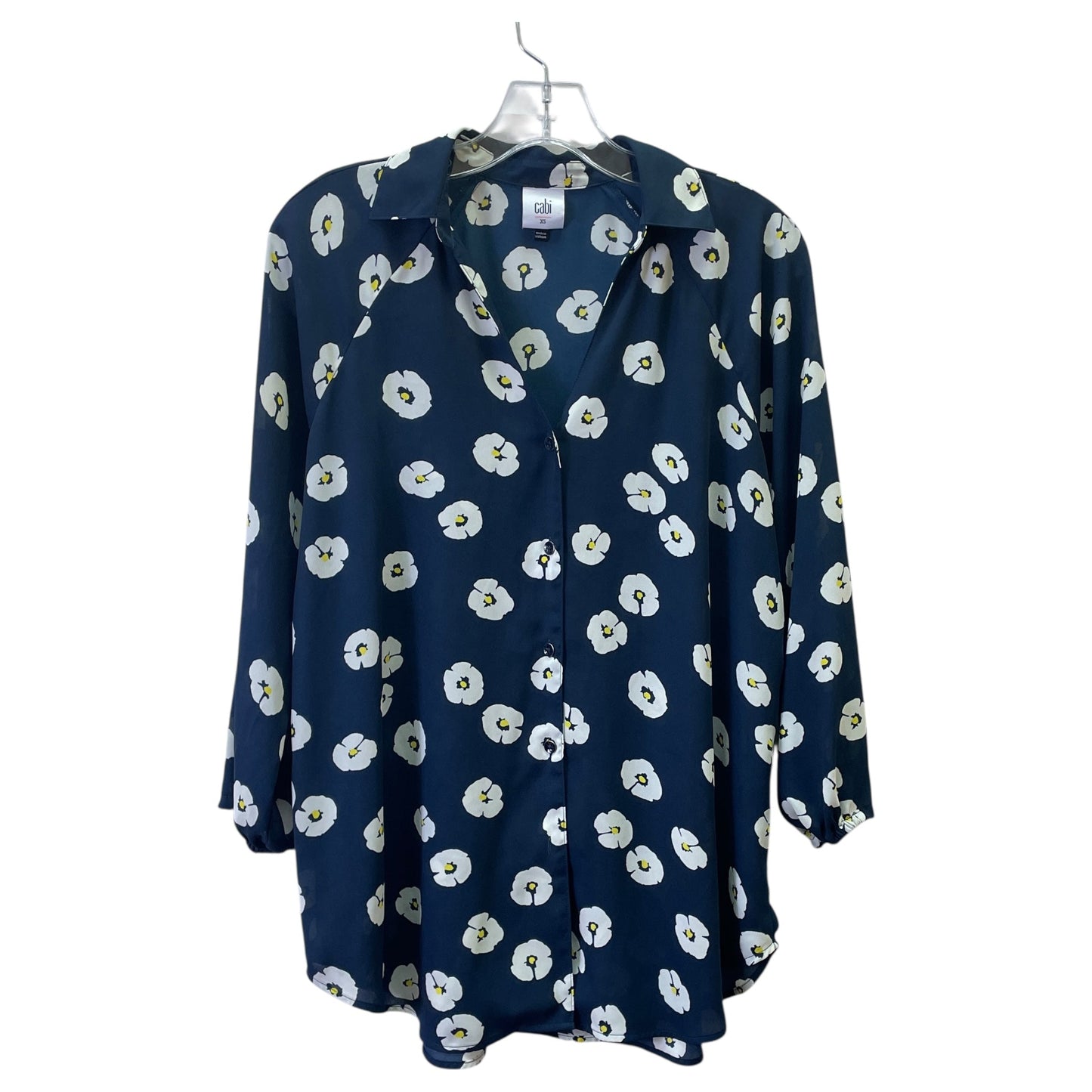 Top Ls By Cabi In Blue, Size:Xs