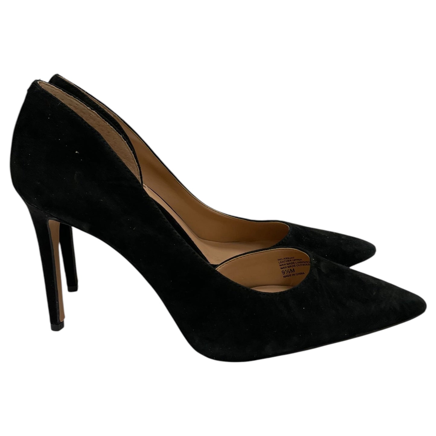 Shoes Heels Stiletto By Inc In Black, Size:9.5