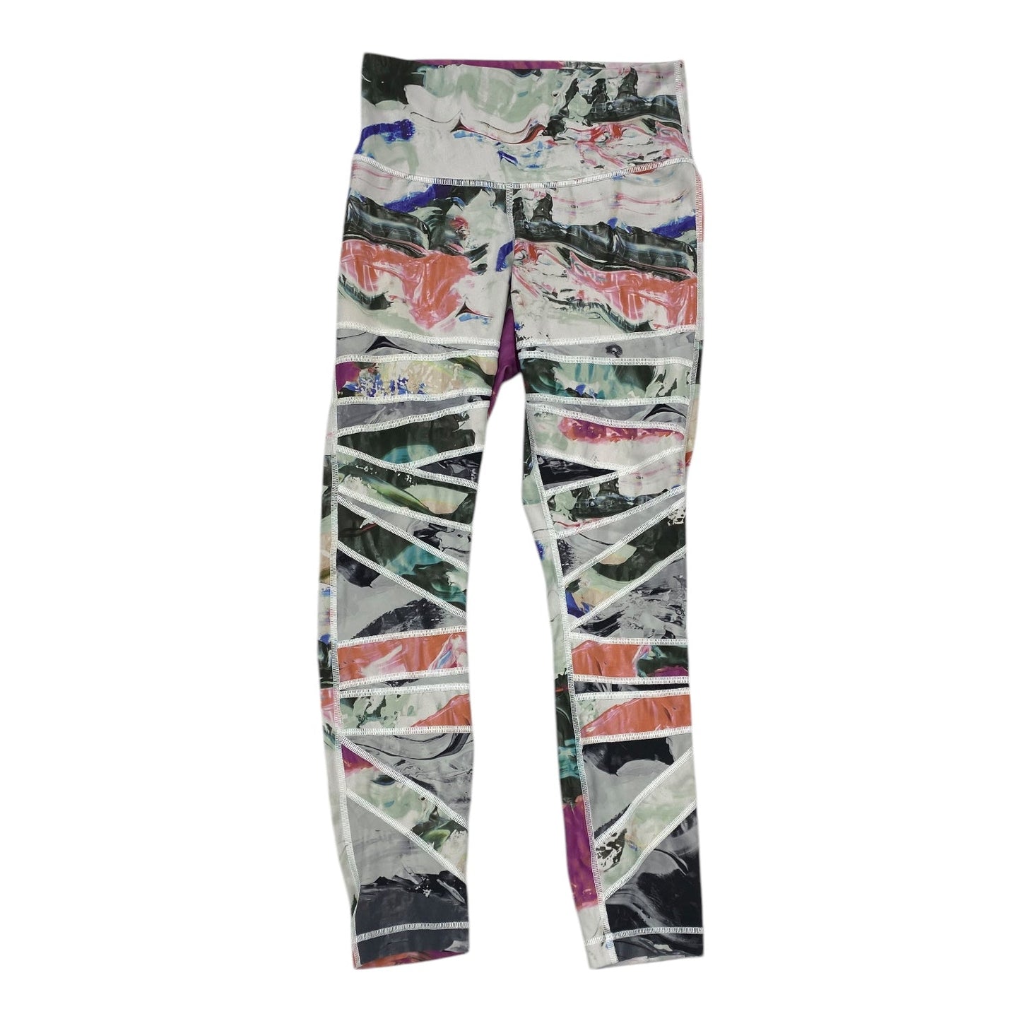 Athletic Leggings By Lululemon In Multi, Size:2