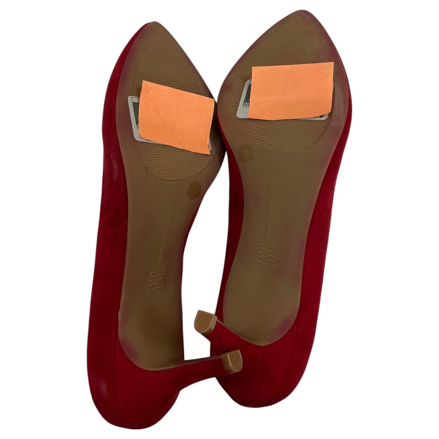 Shoes Heels Stiletto By Inc In Red, Size:10