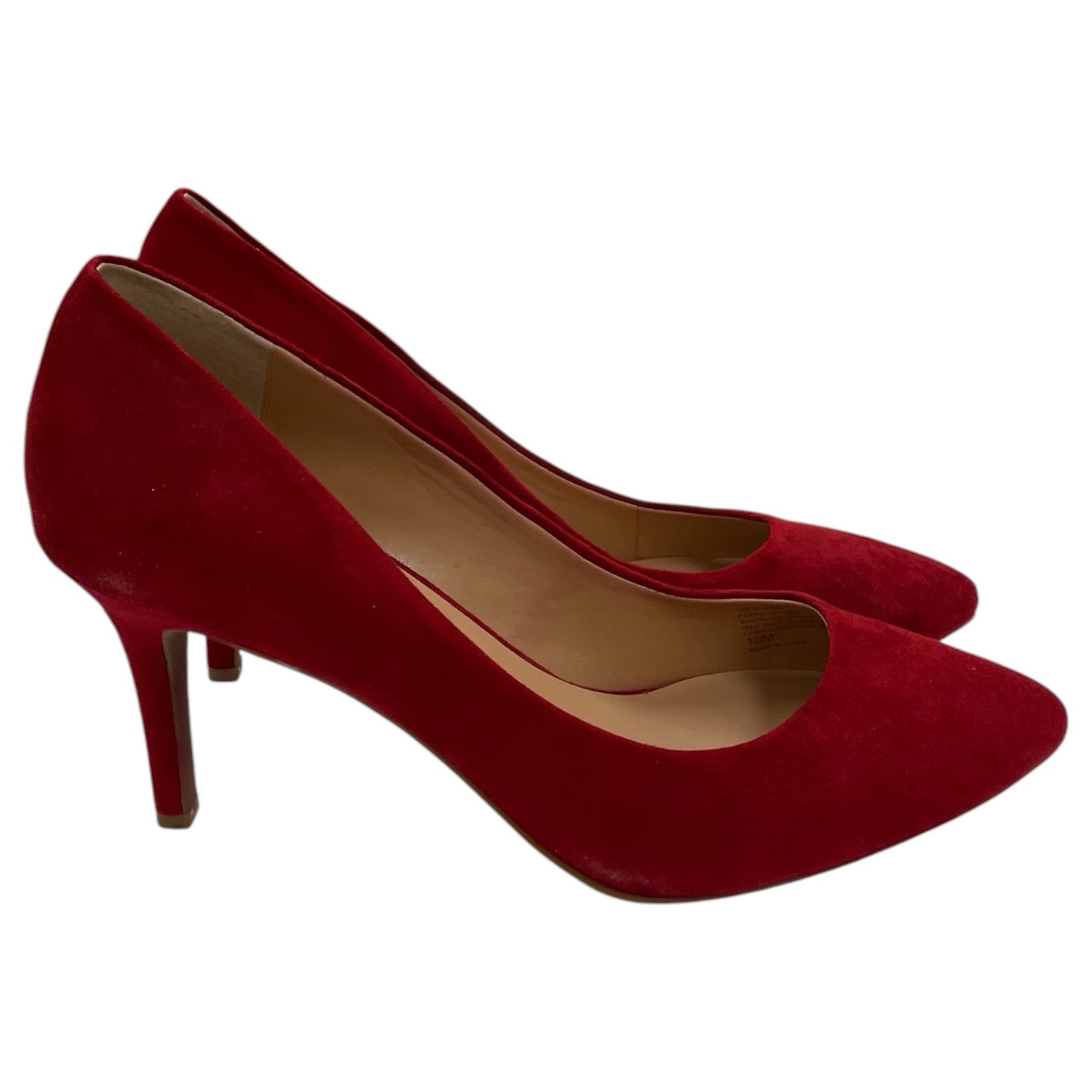 Shoes Heels Stiletto By Inc In Red, Size:10
