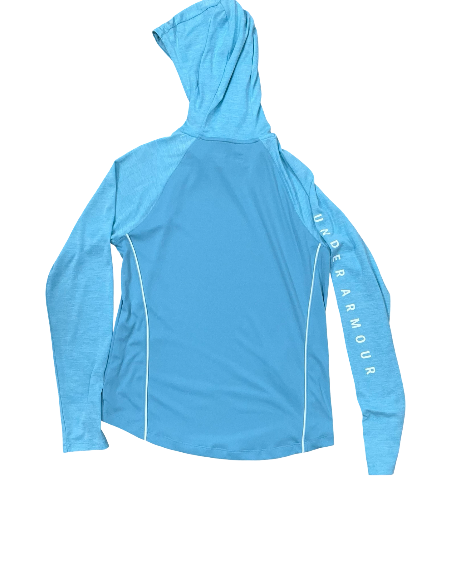 Athletic Top Ls Collar By Under Armour In Blue, Size:M