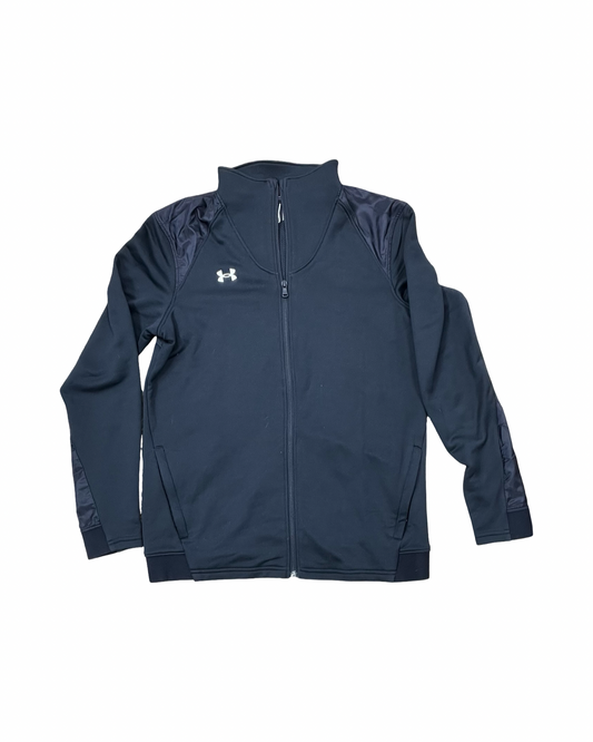 Athletic Jacket By Under Armour In Black, Size:S