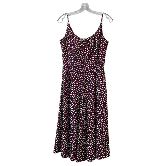 Dress Casual Midi By Eva Mendes In Purple, Size:8