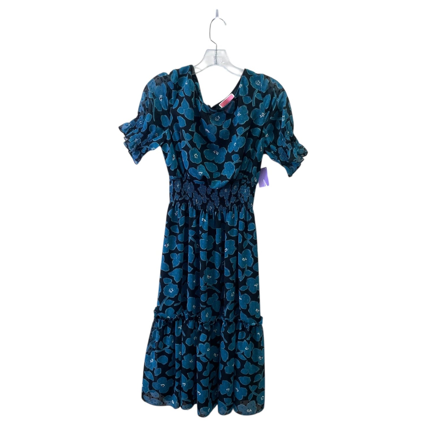 Dress Designer By Kate Spade In Black & Blue, Size:M