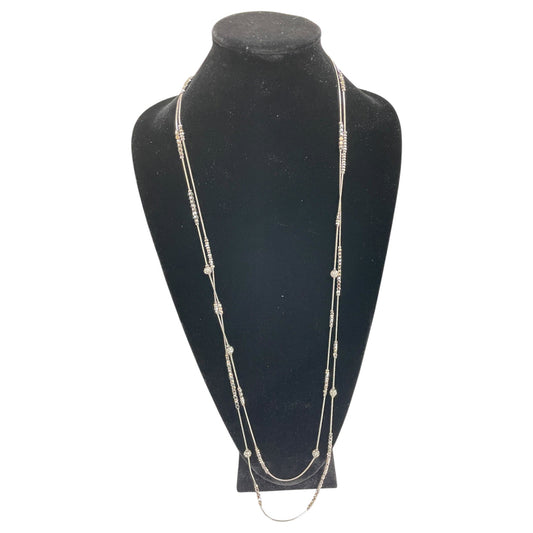 Necklace Layered By Chicos In Silver
