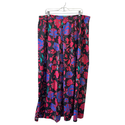 Skirt Maxi By Shein In Floral Print, Size:2X