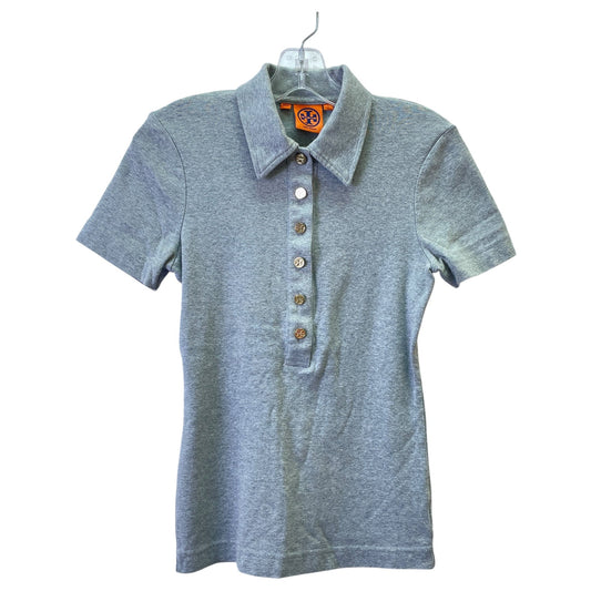 Top Ss Designer By Tory Burch In Grey, Size:S