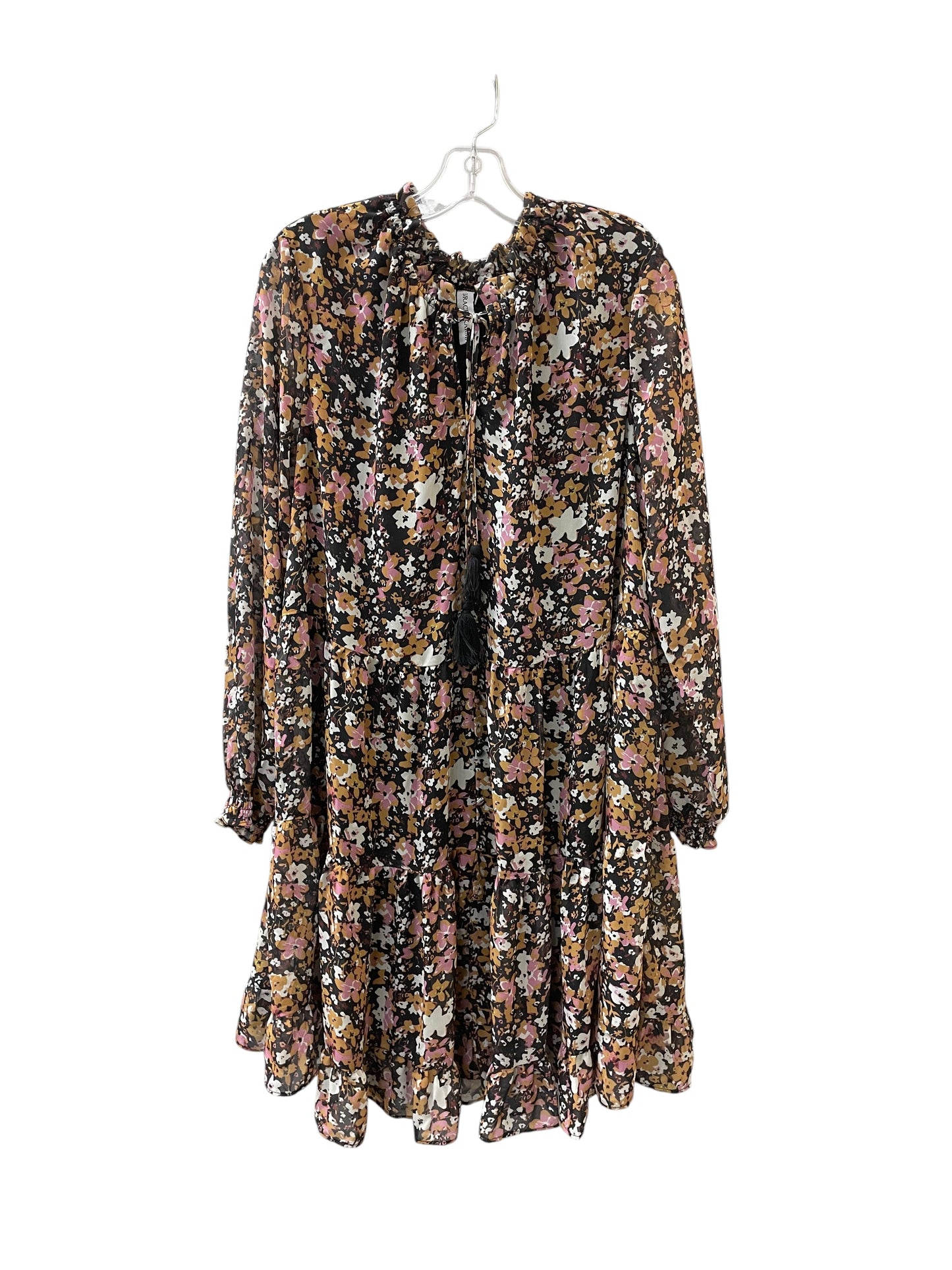 Dress Casual Short By Grace + Karma In Floral Print, Size:Xl