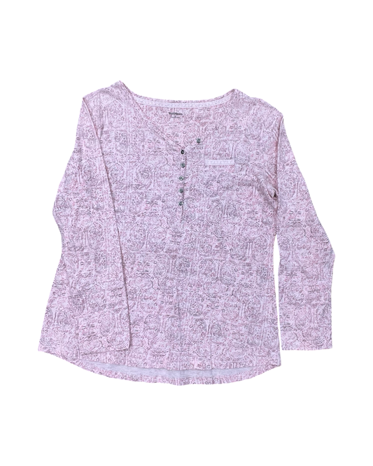 Top Ls By Ruff Hewn In Pink, Size:L