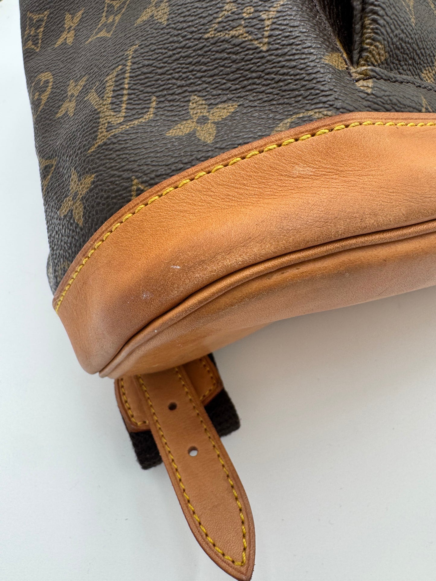 Backpack Luxury Designer By Louis Vuitton In Brown, Size:Medium