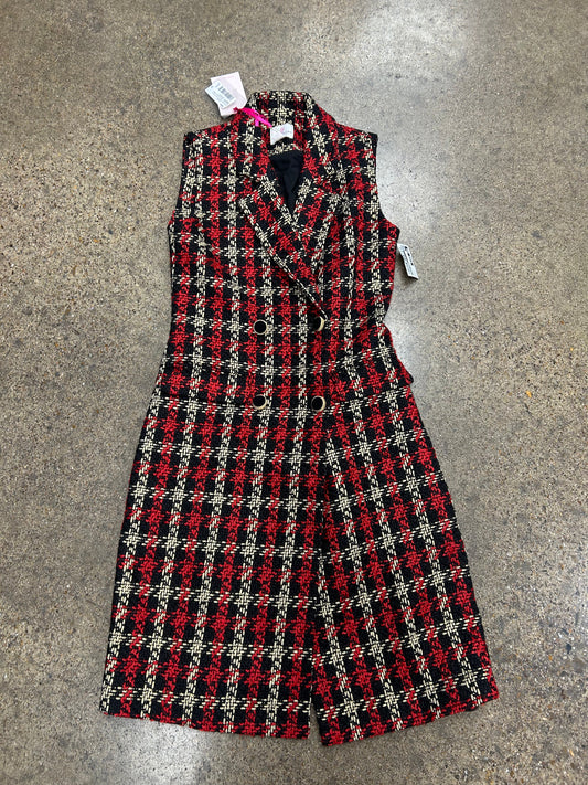 Vest Other By Julie Brown In Plaid Pattern, Size:S