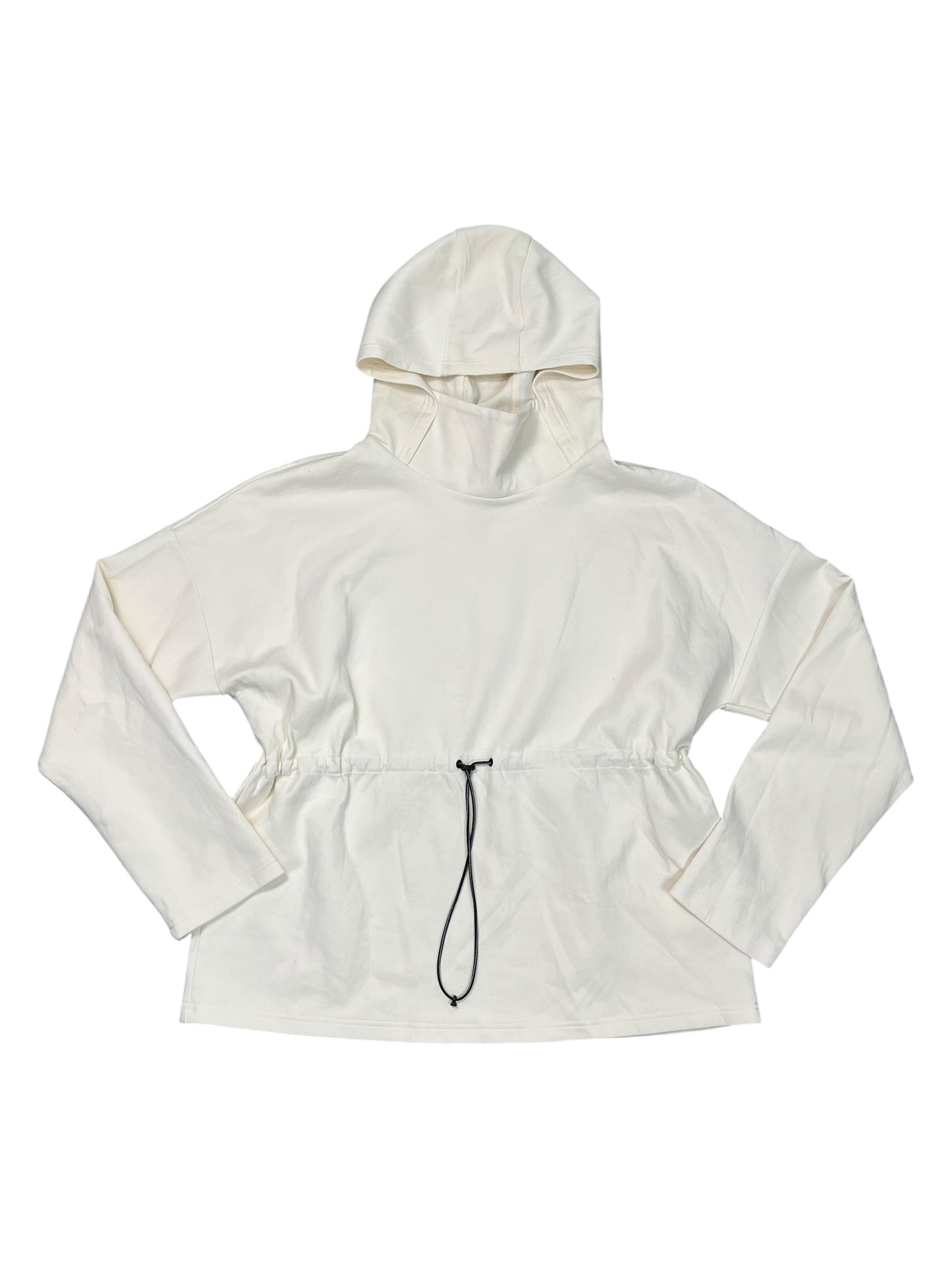 Sweatshirt Hoodie By Varley In Cream, Size:L