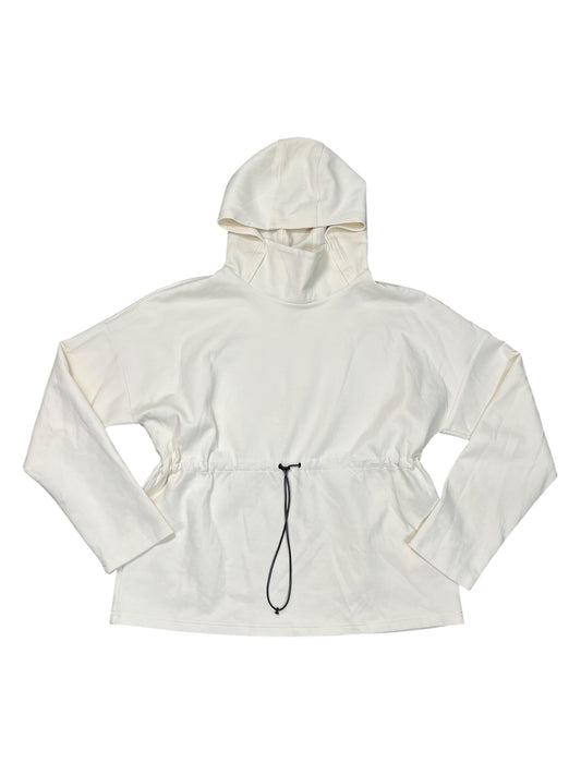Sweatshirt Hoodie By Varley In Cream, Size:L