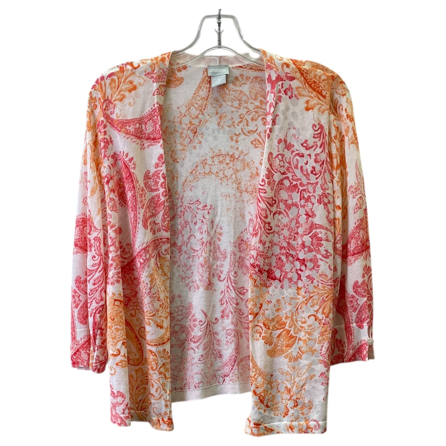 Sweater By Chicos In Pink, Size:Xs