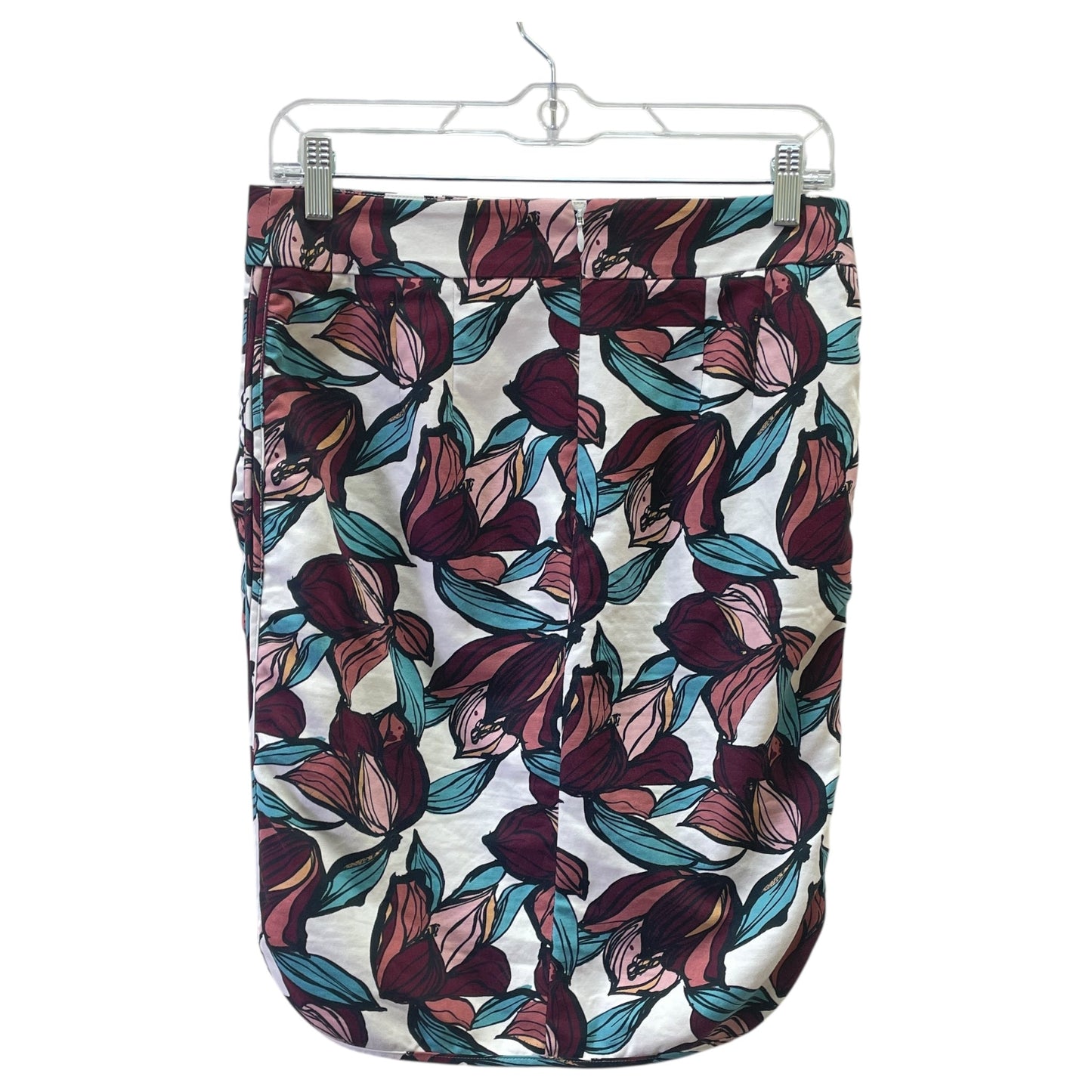 Skirt Mini & Short By Loft In Red & White, Size:4