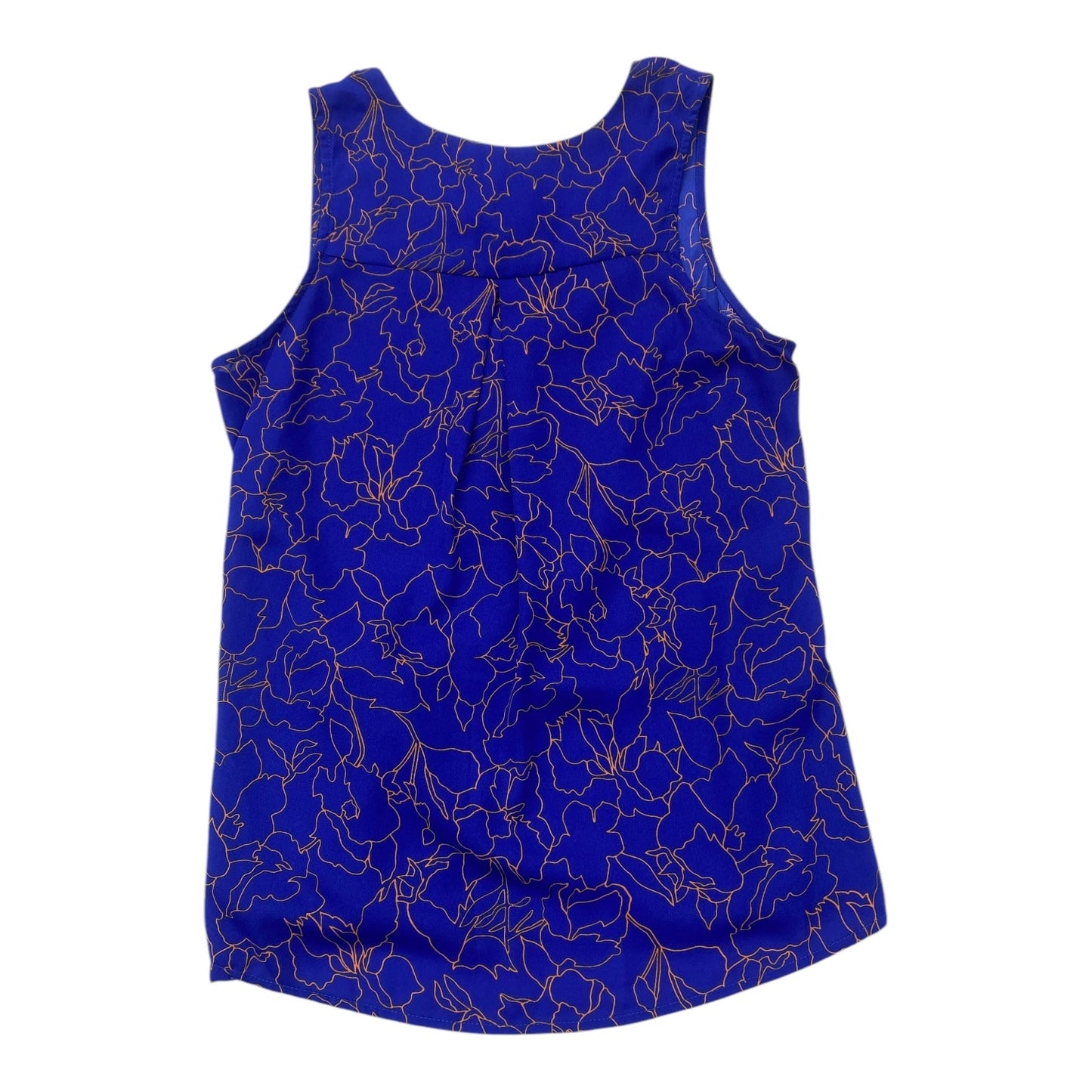 Top Sleeveless By Allison Joy In Blue & Orange, Size:Xs